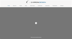Desktop Screenshot of garronidesign.com